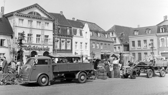 Marktplatz in Kempen am Niederrhein