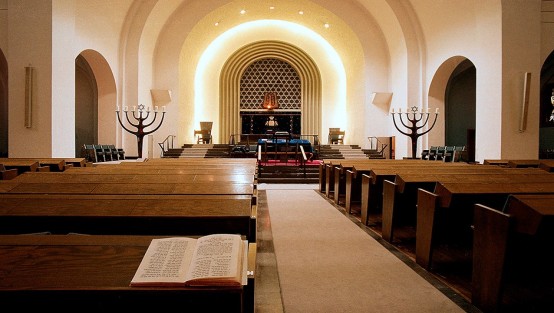 Innenaufnahme der Synagoge von Köln
